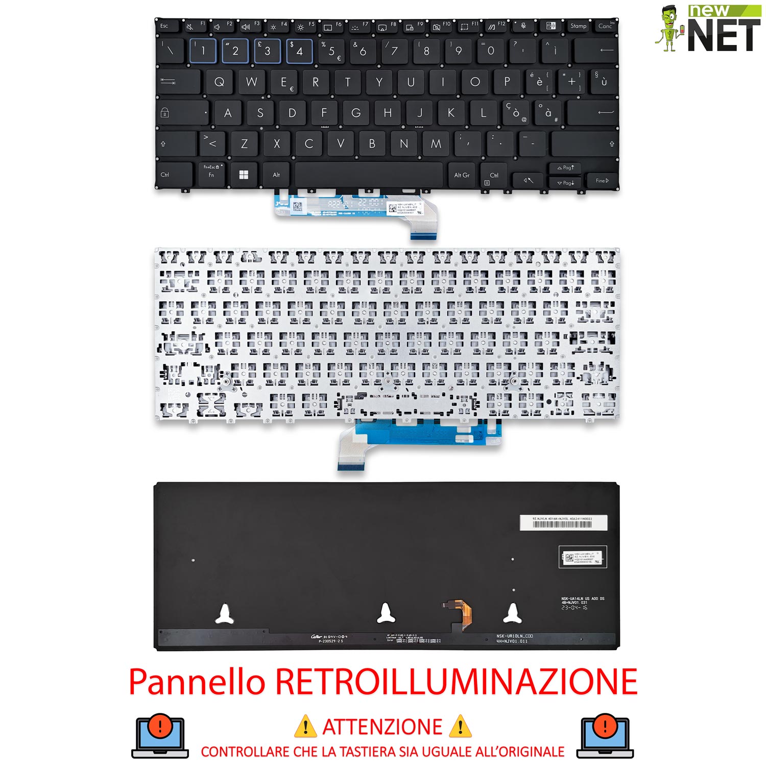 Tastiera ASUS ExpertBook B5302